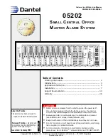 Dantel 05202 Installation & Operation Manual preview