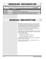 Preview for 2 page of Dantel 05615 Installation & Operation Manual