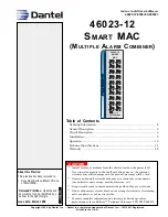 Dantel 46023-12 Installation & Operation Manual preview