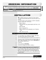 Preview for 2 page of Dantel 46502 Installation & Operation Manual