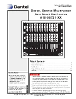 Dantel A18-05721 Series Installation & Operation Manual preview