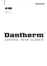 Предварительный просмотр 1 страницы Dantherm AD 290 B Manual