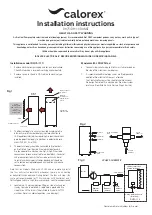 Preview for 1 page of Dantherm Calorex DH110 Series Installation Instructions Manual