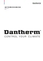 Dantherm cdp 165 Service Manual preview