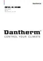 Preview for 1 page of Dantherm CDP 35 MKII Service Manual