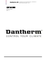 Предварительный просмотр 1 страницы Dantherm CDT 90 MKII Service Manual