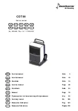 Dantherm CDT 90 Service Manual preview