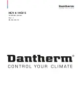 Dantherm HCV 5 Installation Manual preview