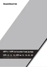 Dantherm HPP-iw Series Owners & Installation Manual preview