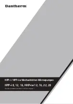 Предварительный просмотр 89 страницы Dantherm HPP-iw Series Owners & Installation Manual