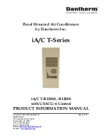 Dantherm iA/C T Series Information Manual preview