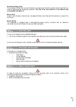 Preview for 7 page of Dantherm Master BF 105 Installation And Operation Manual