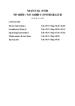 Dantherm NF-8HD Manual preview