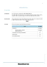 Preview for 3 page of Dantherm RBS 800 Service Manual