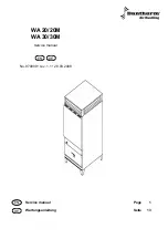 Dantherm WA 20 Service Manual предпросмотр