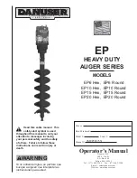 Preview for 1 page of Danuser EP6 Hex Operator'S Manual