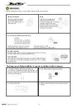 Preview for 19 page of DanVex DEH-1200P Installation And Operating Instructions Manual