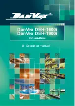 DanVex DEH-1600i Operation Manual предпросмотр