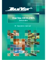 DanVex DEH-290h Operation Manual preview