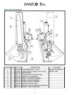 Предварительный просмотр 10 страницы Danzco DH0070 14G Operation And Parts Manual