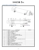 Предварительный просмотр 12 страницы Danzco DH0070 14G Operation And Parts Manual