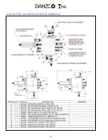 Предварительный просмотр 14 страницы Danzco DH0070 14G Operation And Parts Manual