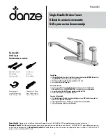 Danze 063-8025-4 Manual preview