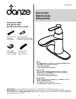 Preview for 1 page of Danze 063-9843-0 Manual