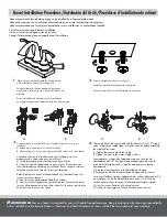 Preview for 2 page of Danze D301022 Quick Manual