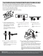 Предварительный просмотр 2 страницы Danze D301040 Quick Manual