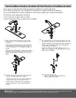 Preview for 2 page of Danze D304025 Installation Manual