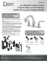 Preview for 1 page of Danze D307356 Installation Manual