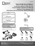 Danze D500058 Quick Start Manual preview