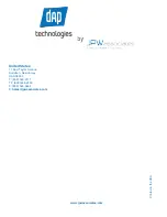 Preview for 33 page of DAP Technologies CE3000B Series User Manual