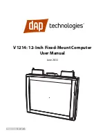 Preview for 1 page of DAP Technologies V1214 User Manual