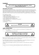 Предварительный просмотр 4 страницы DAPAudio 740-752M Manual