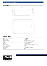 Preview for 4 page of DAPAudio ADI-101 User Manual