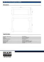 Preview for 4 page of DAPAudio AMP-104 Manual