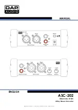 DAPAudio ASC-202 User Manual предпросмотр