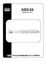 Предварительный просмотр 1 страницы DAPAudio ASD-24 User Manual