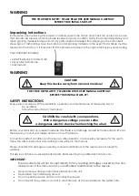 Preview for 4 page of DAPAudio Beltpack set for COM-51/52 Product Manual