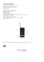 Preview for 12 page of DAPAudio Beltpack set for COM-51/52 Product Manual