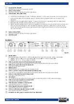 Предварительный просмотр 7 страницы DAPAudio CA-2150 Manual