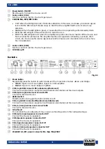 Preview for 7 page of DAPAudio CA-2300 Operating Instructions Manual