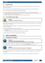 Preview for 11 page of DAPAudio CA-4150 User Manual