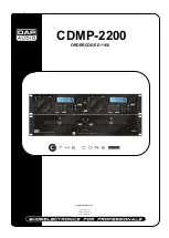 DAPAudio CDMP-2200 User Manual preview