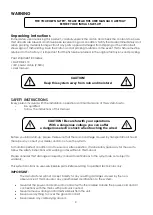 Предварительный просмотр 4 страницы DAPAudio CDR-110 Instruction Manual