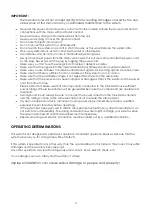 Preview for 5 page of DAPAudio ClubMate 15 D3233 Product Manual