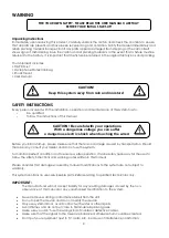 Предварительный просмотр 4 страницы DAPAudio CM-87 User Manual