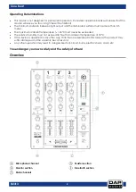 Preview for 5 page of DAPAudio Core Beat Manual